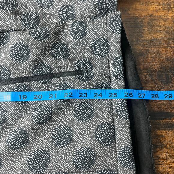 The North Face Women's Large Apex Bionic Softshell Jacket Black Gray Ski Snow - Picture 10 of 12